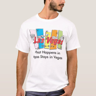 Vad händer i Vegas Stays i Vegas T-shirt
