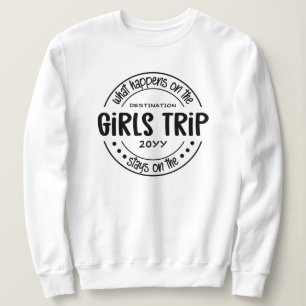 Vad händer med Girls Resa Anpassningsbar Girls Hel T Shirt