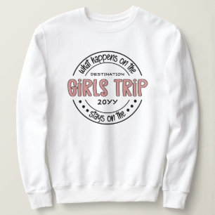 Vad händer med Girls Resa Anpassningsbar Girls Hel T Shirt