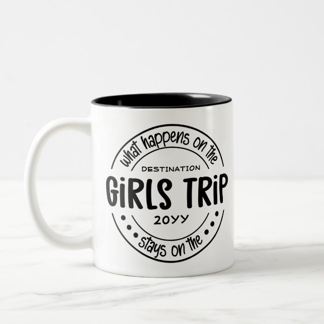 Vad händer med Girls Resa Anpassningsbar Girls Hel Två-Tonad Mugg (Vänster)
