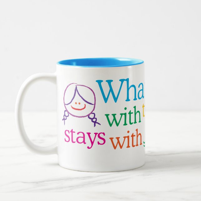 Vad händer med systermuggen Två-Tonad mugg (Vänster)