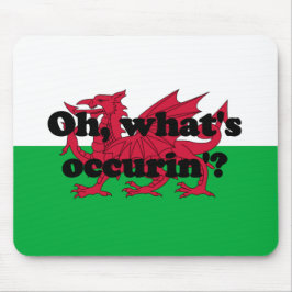 Vad händer? musmatta