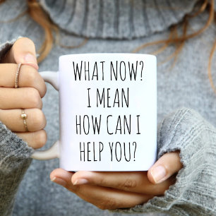 Vad händer nu? Lönsam Receptionist/Office Accounta Kaffemugg