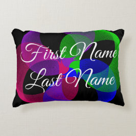 Vad händer om fyllningen av geometrisk fusionsprof prydnadskudde