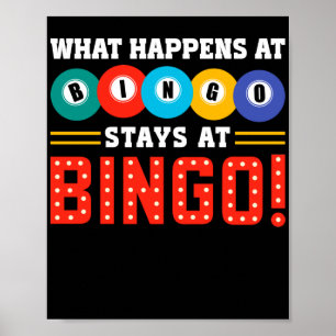 Vad händer på BingoStays i Bingo Funny Lucky Poster