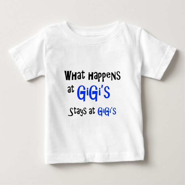 Vad händer på GiGi T-shirt (Framsida)