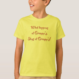 Vad händer på Grammas... T-shirt