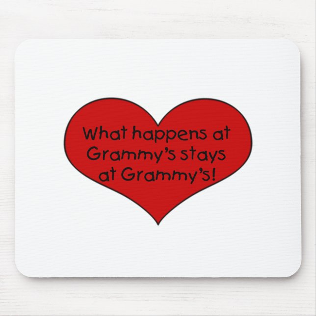 Vad händer på Grammys stag Musmatta (Framsidan)