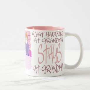 Vad händer på Grandmas4 Två-Tonad Mugg
