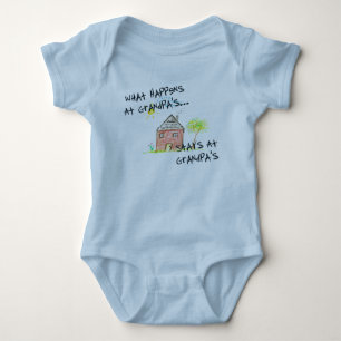 Vad händer på morfar Sleeper T-shirt