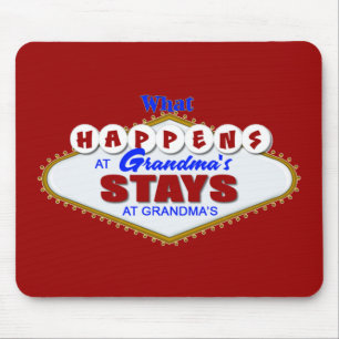 Vad händer på mormor stag på Grandma's. Musmatta