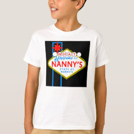 Vad händer på Nanny's Stays på Nanny's Tröja