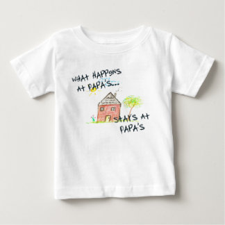 Vad händer på pappa T-tröja T-shirt