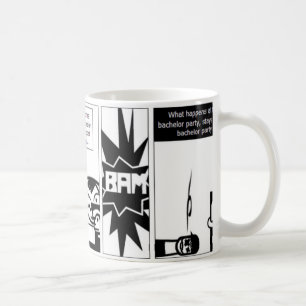 Vad händer på ungkarlpartyet… kaffemugg