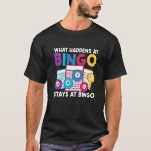 Vad händer vid Bingo-stationen hos för manar kvinn T Shirt