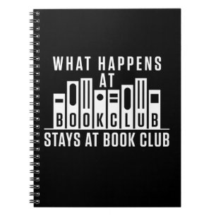 Vad händer vid Bok Klubb Stays vid Bok Klubben Anteckningsbok