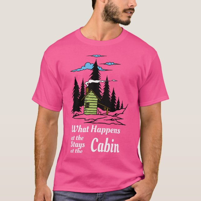 Vad händer vid kabinstationen på kabinfonen? t shirt (Framsida)