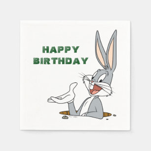 VAD HANDLAR DET OM DOC?™ BUGS BUNNY™ Kaninhål Pappersservett
