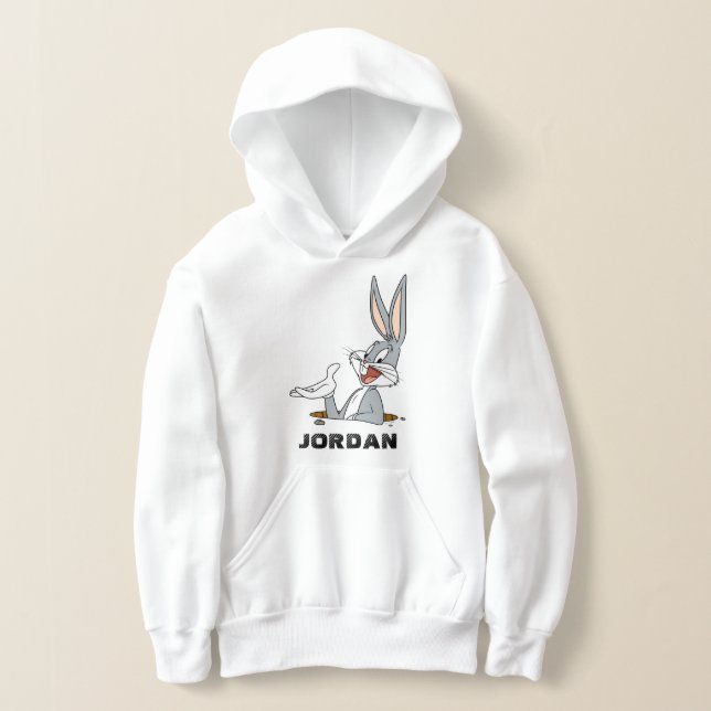 VAD HANDLAR DET OM DOC?™ BUGS BUNNY™ Kaninhål T Shirt (Laydown)