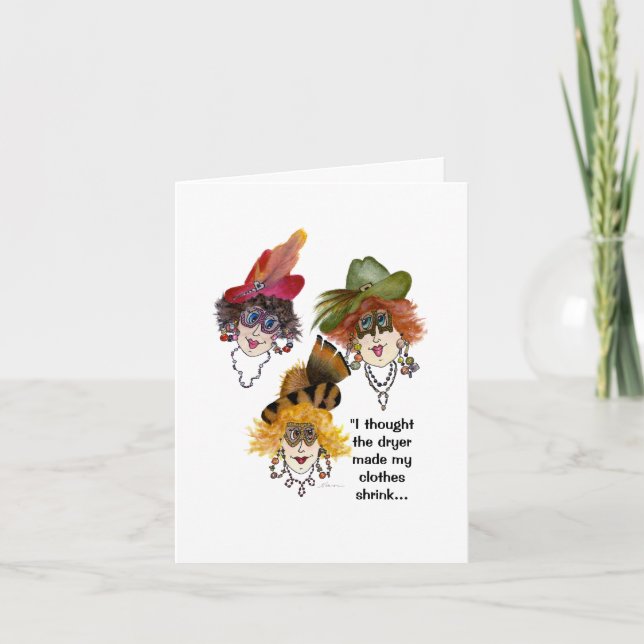 Vad har du gjort med kläderna, Torktumlaren eller  Kort (Framsida)