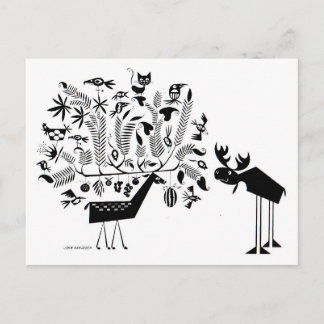 Vad har hänt med dig? vykort