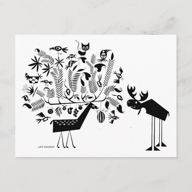 Vad har hänt med dig? vykort (Framsida)