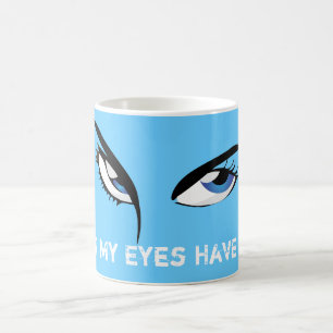 Vad har mitt Öga sett kaffe Mugg Kopp?