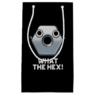 Vad Hex Funny Hexagon Shape Pun Mörk BG