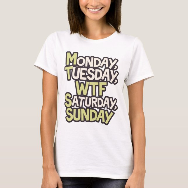 VAD I ALLT VÄRLDEN T SHIRT (Framsida)