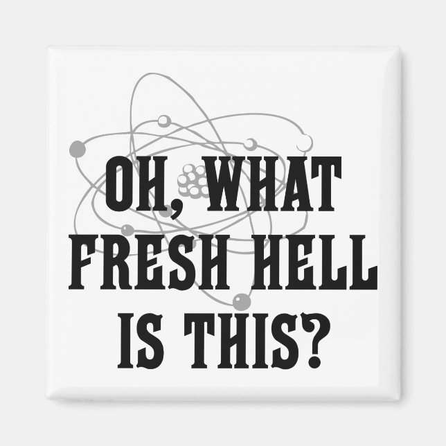 Vad i helvete är det här? magnet (Framsidan)