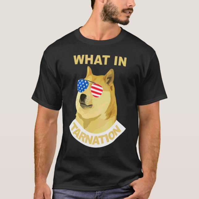 Vad i helvete t shirt (Framsida)