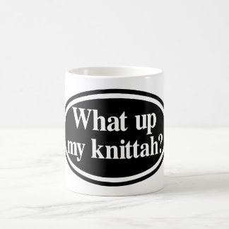 Vad i min Knittah? Kaffe Mugg