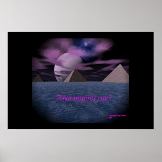 Vad inspirerar dig? poster