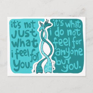 Vad jag känner vykort