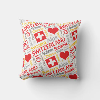 Vad jag Kärlekar om Schweiz Kudde