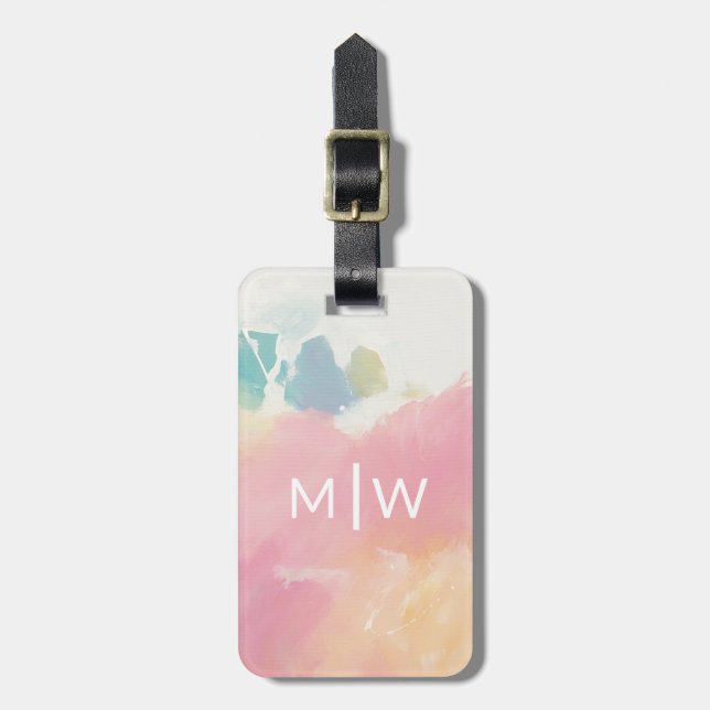 Vad jag såg när jag vaknade bagagebricka (Vertikal Framsida)