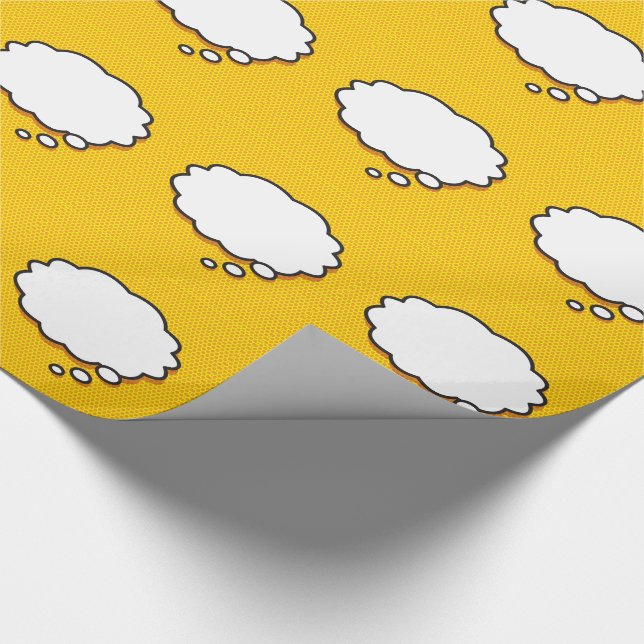 Vad jag tänker? presentpapper (Hörn)