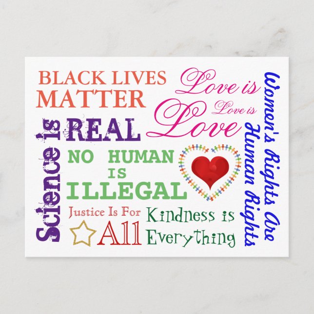 Vad jag tror på vykort (Framsida)