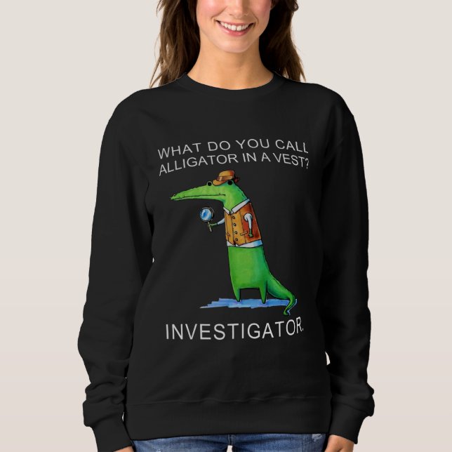 Vad kallar du Alligator i en veterinärundersökning T Shirt (Framsida)