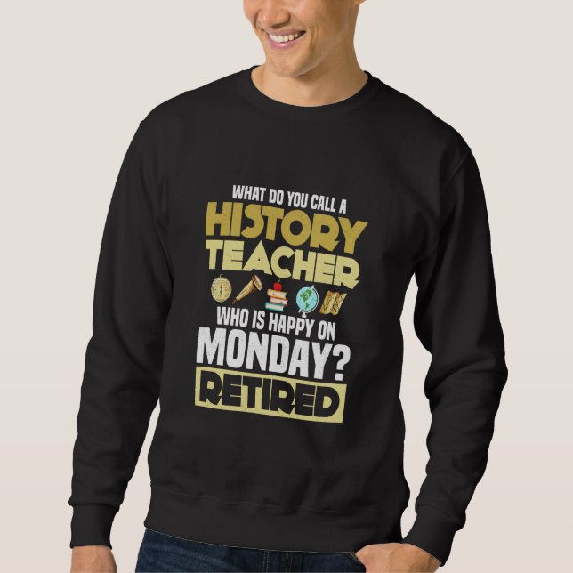 Vad Kallar Man En Historielärare Professor Educa Lång Ärmad Tröja (Framsida)