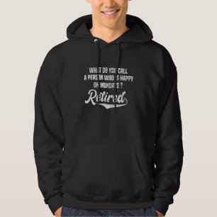 Vad Kallar Man En Person Som Är Glad På En Måndag Hoodie