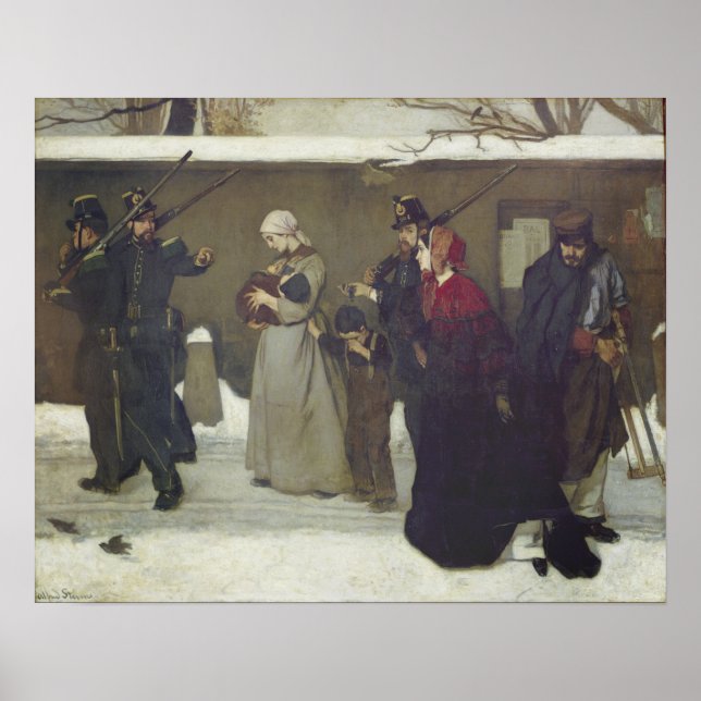 Vad kallas Vagrancy eller Vincennes Hunters Poster (Framsidan)