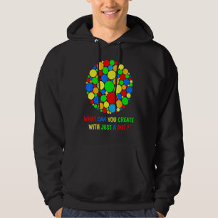 Vad Kan Du Skapa Med Bara En Punkt Dag Glad Punkt Hoodie