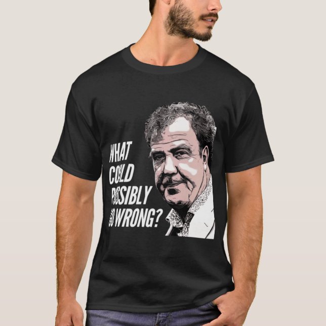 Vad kan gå fel? t shirt (Framsida)