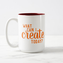 "Vad kan jag Skapa i dag?" Artist Mugg