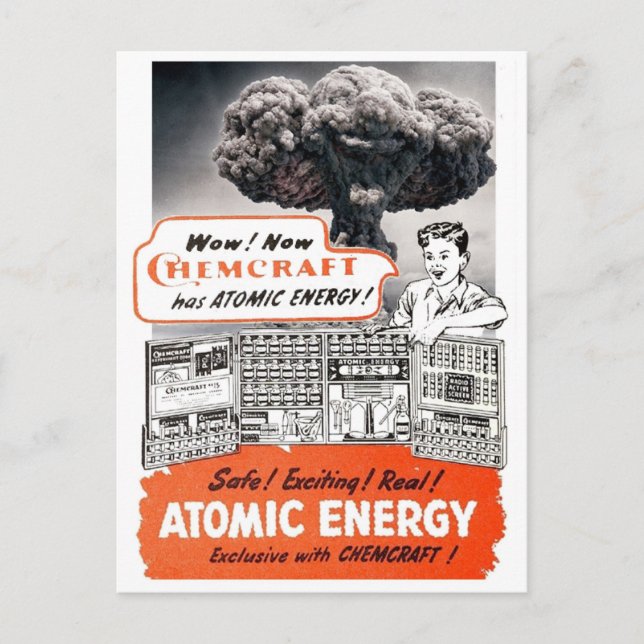 "Vad kan vara säkrare?" Vykort (Framsida)