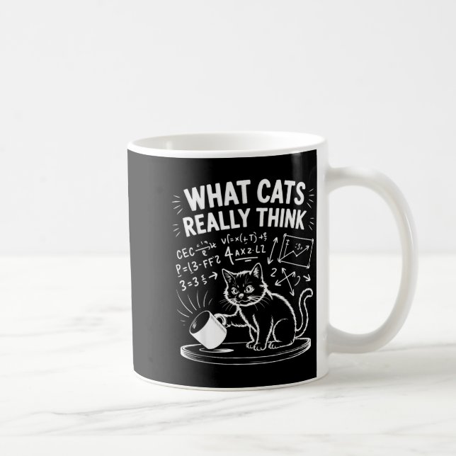 Vad katter egentligen tycker är roligt katt meme f kaffemugg (Höger)