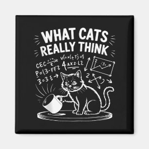 Vad katter tycker är roligt katt meme fysik humor magnet