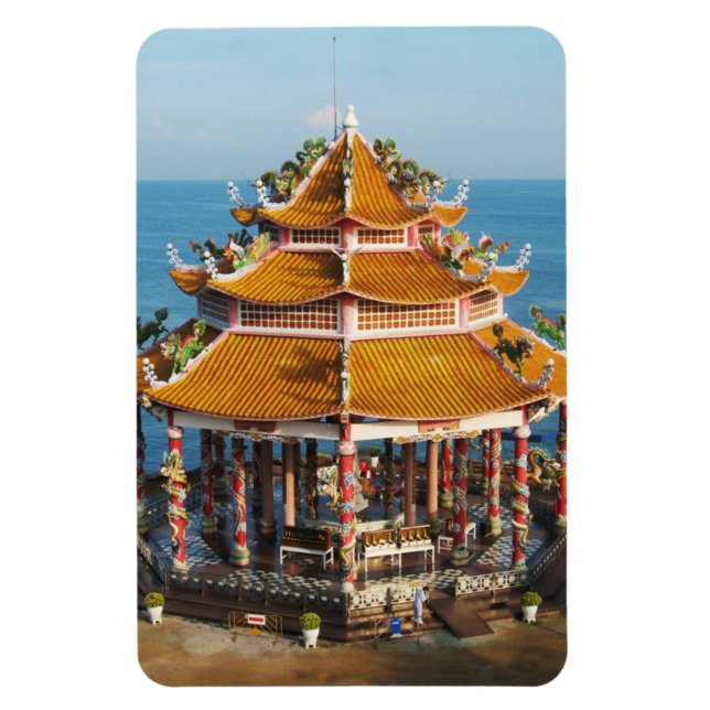 Vad Koh Loi? Sriracha, Chonburi, Thailand Magnet (Vertikal)