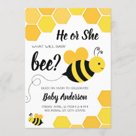 Vad kommer att hända med Baby Bee Gender? Inbjudningar